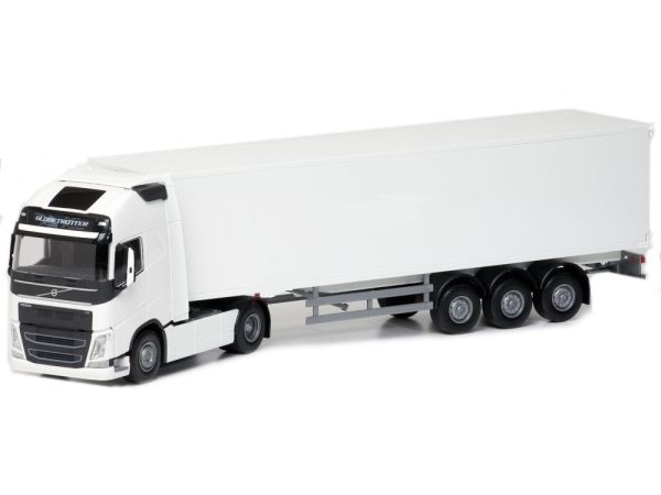 EMEK81132 - VOLVO FH16 750 GL XL 4x2 con rimorchio a 3 assi Bianco - 1