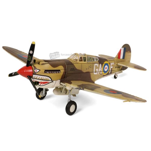 FOV812060A - CURTISS P-40B Tomahawk MK IIB britannico - 112° Squadrone della Royal Air Force - AK402 GA-F - Nord Africa - Ottobre 1941 - 1