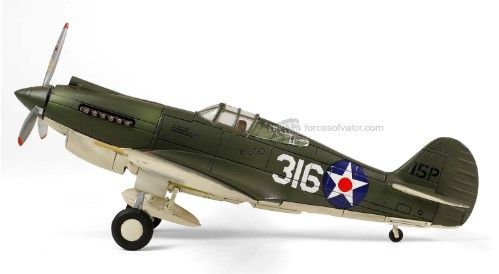 FOV812060D - CURTISS P-40B - American HAWK 81A-2 - 47° Squadrone d'inseguimento - Serie 316/15P - Pearl Harbor 7 dicembre 1941 - 1