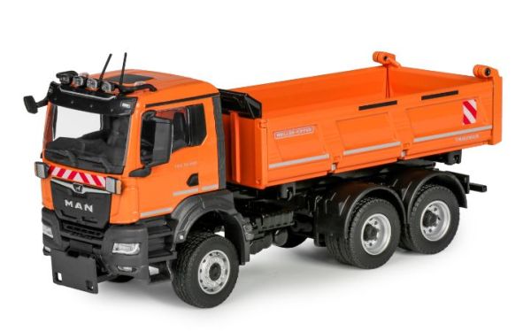 CON81254/02 - MAN TGS NN 6x4 Benna arancione Meiller - 1