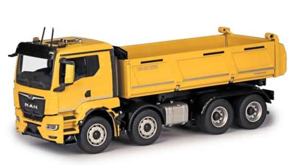 CON81255/04 - MAN TGS NN 8x4 ribaltabile Meiller Giallo - 1