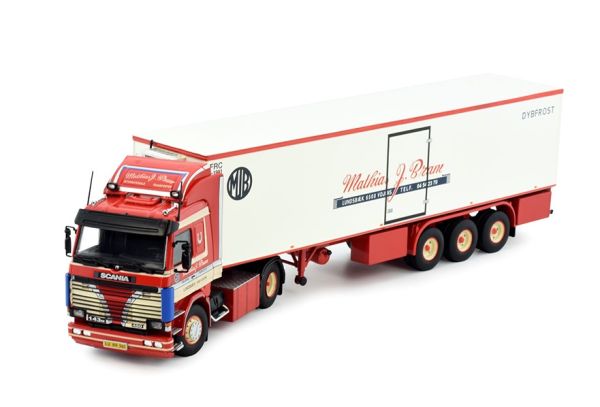 TEK81661 - SCANIA R143 4x2 con rimorchio refrigerato a 3 assi MATTHIAS J. BRAM - 1