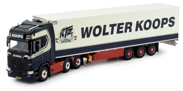 TEK82913 - SCANIA S Highline 6x2 con rimorchio frigorifero 3 assi WOLTER KOOPS - 1