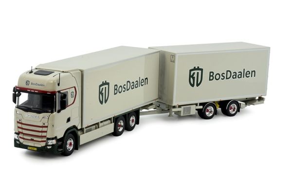 TEK83514 - SCANIA S HIGHLINE autocarro diritto 6x4 con rimorchio a 2 assi BOSDAALEN - 1