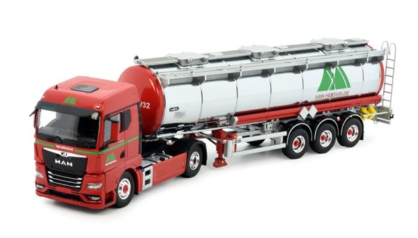 TEK83737 - MAN TGX GM 4x2 con rimorchio cisterna a 3 assi VAN HEESVELDE - 1