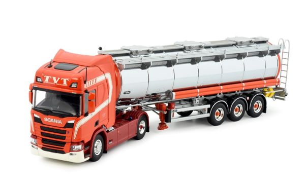 TEK83740 - SCANIA R Highline 4x2 con rimorchio cisterna 3 assi TVT - 1