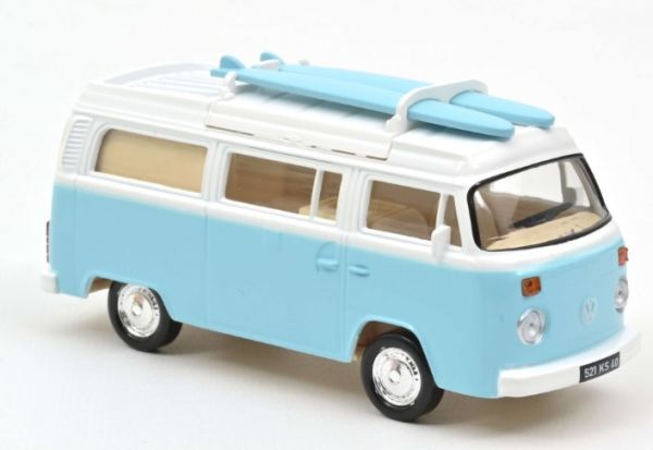 NOREV841100 - VOLKSWAGEN T2b Camper Van 1973 Blu chiaro - 1