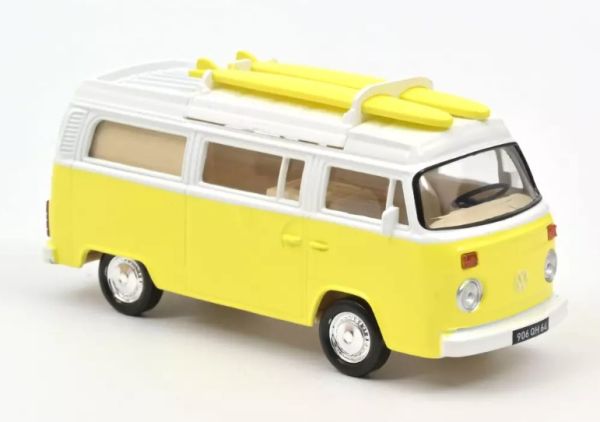 NOREV841101 - VOLKSWAGEN Combi T2b Camper Van 1973 Giallo Jet-car - 1