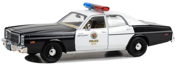 GREEN84193 - PLYMOUTH Fury Polizia Metropolitana 1977 dal film Terminator - 1