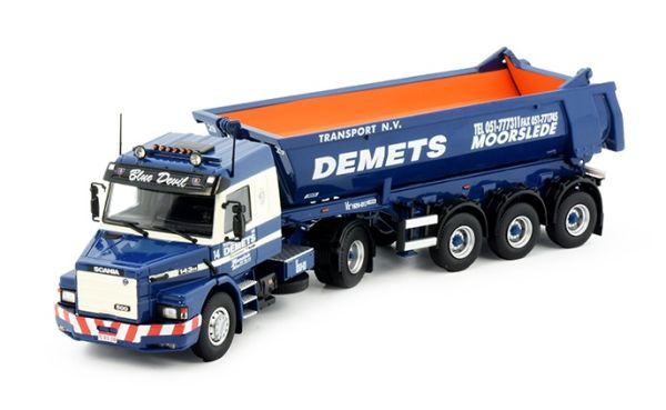 TEK84706 - SCANIA Topedo 4x2 con cassone ribaltabile a 3 assi DEMETS - 1