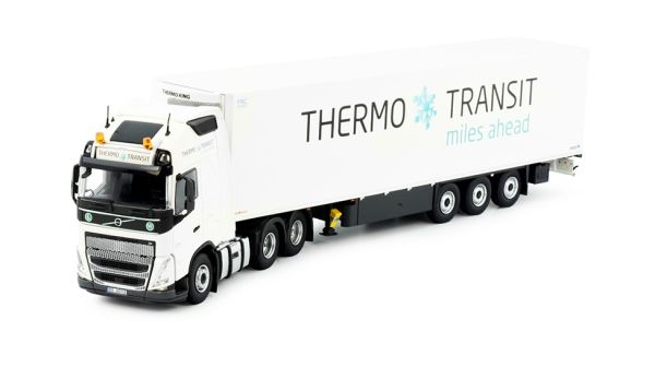 TEK85007 - VOLVO FH05 Globetrotter XL 6x2 con rimorchio frigorifero 3 assi THERMO TRANSIT - 1