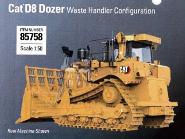 DCM85758 - Toro CATERPILLAR D8 per la movimentazione dei rifiuti - 1