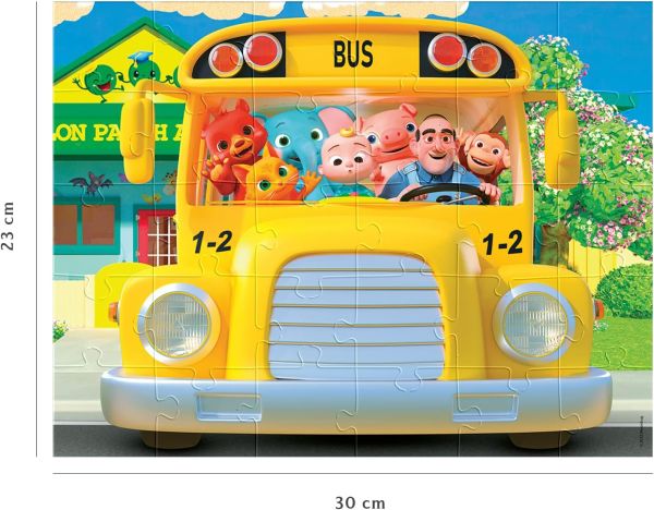 NAT861569 - Puzzle da 30 pezzi In the Bus di COCOMELON - 1