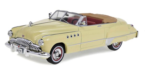 GREEN86618 - BUICK Roadmaster cabriolet 1949 giallo pallido dal film RAIN MAN - 1