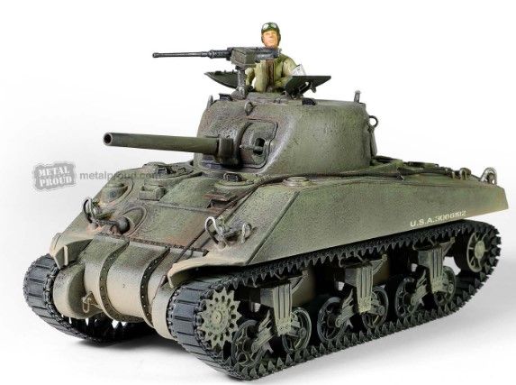 MP912101A - SHERMAN M4 Carro armato medio americano - 753° Battaglione di linea Gustav - Italia 1944 - 1