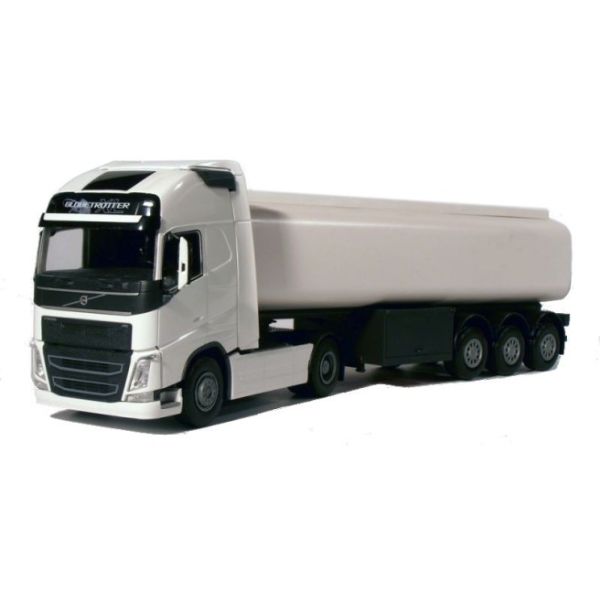 EMEK93002 - VOLVO FH4 XL 4x2 bianco con rimorchio cisterna a 3 assi - 1