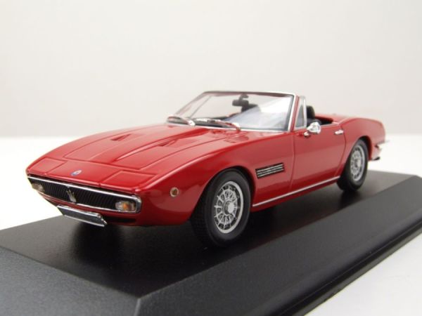 MXC940123330 - MASERATI Ghibli Spyder cabriolet 1969 rosso - 1