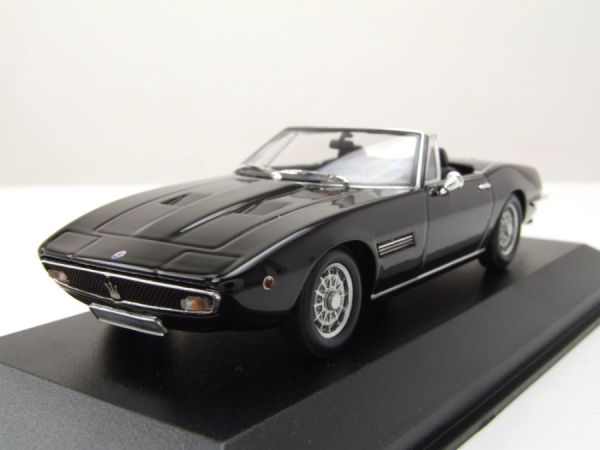 MXC940123331 - MASERATI Ghibli Spyder cabriolet 1969 Nero - 1