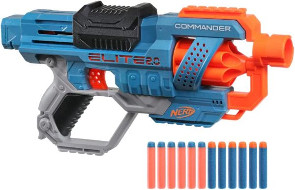 HASE9485 - NERF Elite 2.0 Commander RD-6 con 12 freccette - 1