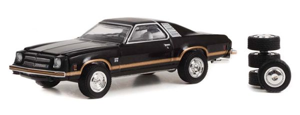 GREEN97130-B - CHEVROLET chevelle Laguna S3 1976 con pneumatici di ricambio della serie THE HOBBY SHOP in blister - 1