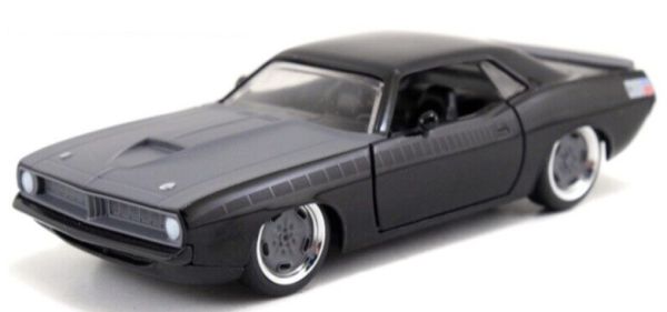 JAD97206 - Auto FAST & FURIOUS in nero - PLYMOUTH Barracuda Barracuda nero FAST & FURIOUS - 1