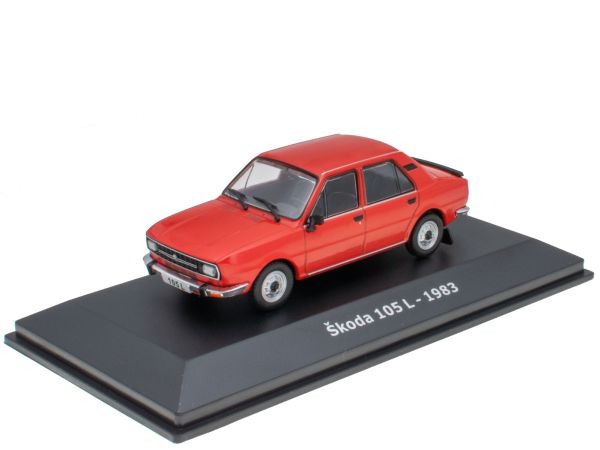 ABADD134A - SKODA 105 L dal 1983 rosso - 1