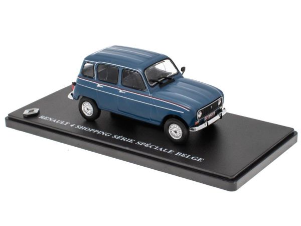 G110T019 - RENAULT 4 serie speciale shopping belga blu - 1