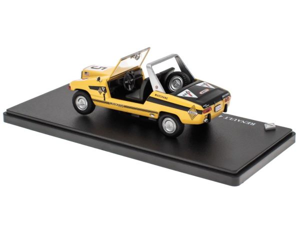 G110T022 - RENAULT 4 Muschang bimotore cabrio giallo - 1