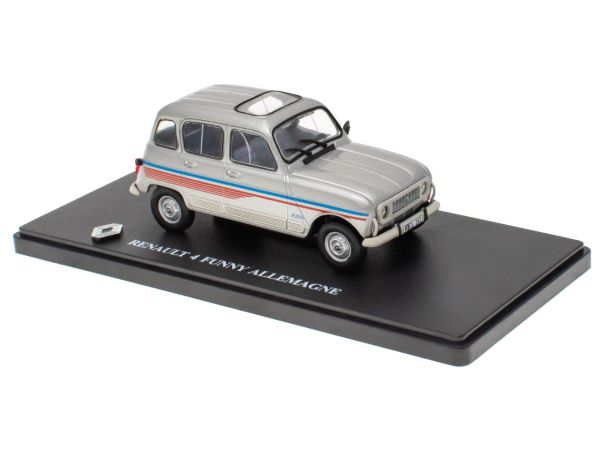 G110T035 - RENAULT 4 divertente Germania grigio - 1