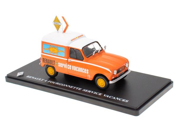 G110T036 - RENAULT 4 furgone servizio vacanze arancione - 1