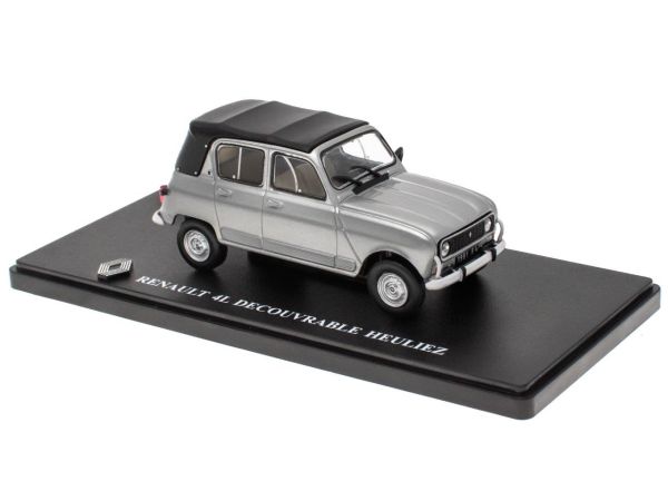 G110T062 - RENAULT 4L Heuliez cabrio grigio - 1