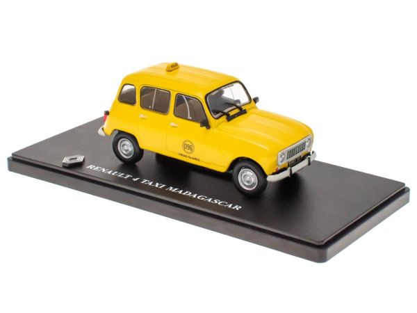 G110T066 - RENAULT 4 taxi Madagascar giallo - 1