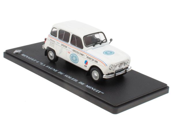 G110T077 - RENAULT 4 midnight sun fauna bianco - 1