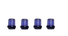 GF-ACC-11 - 4 piccoli fari luminosi viola - altezza 3,5mm diametro 2,5mm - 1