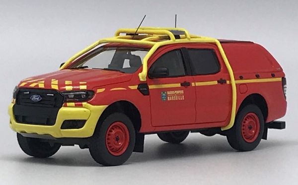 ALARME0065 - FORD RANGER Autopompa a doppia cabina TPHR BMPM con decalcomanie - 1