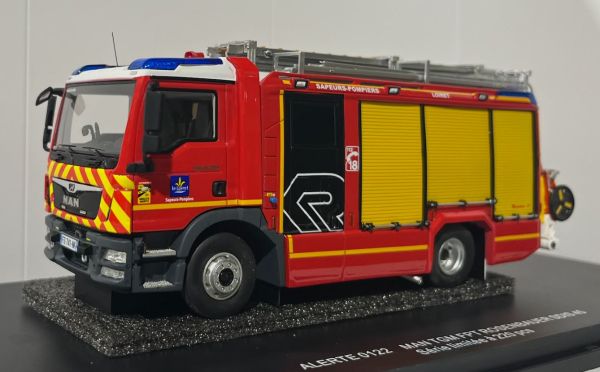 ALERTE0122 - MAN TGM FPT Rosenbauer SDIS - Pompiers du 45- Le Loiret - Limitata a 220 esemplari. - 1