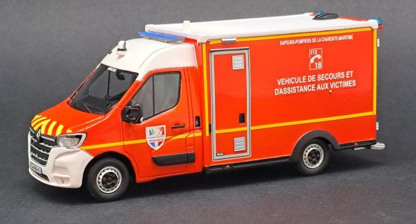 ALERTE0142 - RENAULT Master 2019 WAS SDIS 17 - Serie limitata di 250 esemplari - 1