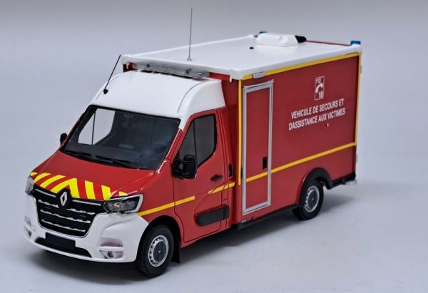 ALERTE0143 - RENAULT Master 2019 WAS VSAV SDIS 77 - Seine et Marne - Edizione limitata a 250 esemplari. - 1