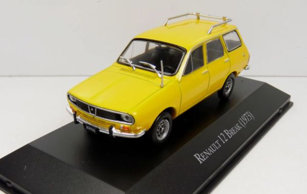 MAGARG72 - RENAULT 12 Estate 1973 giallo - 1