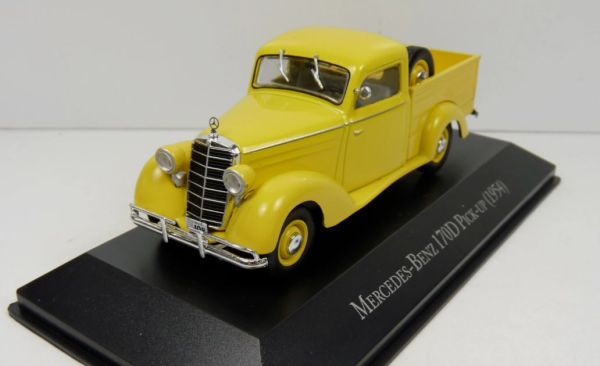 MAGARG86 - MERCEDES-BENZ 170D Pick-up 1954 giallo - 1