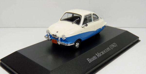 MAGARG97 - BAMBI Microcupé 1962 Bianco e blu - 1