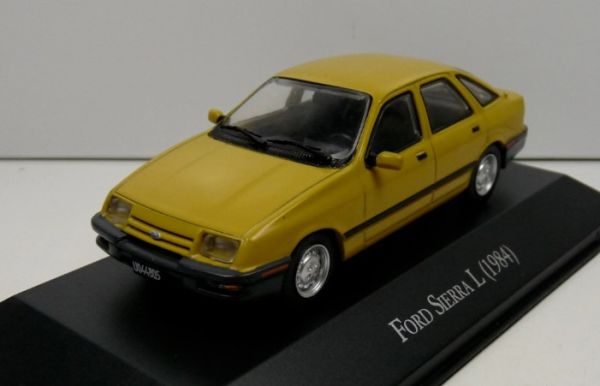 MAGARGAQV28 - FORD Sierra I 1984 giallo con libretto - 1