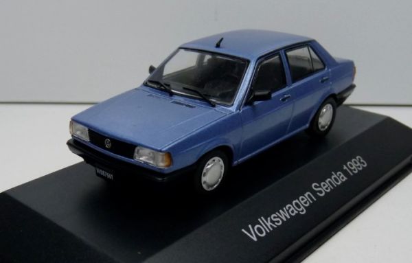 MAGARGAQV30 - VOLKSWAGEN senda 1993 blu metallizzato con libretto - 1