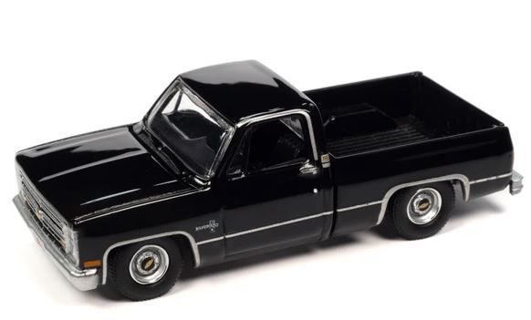 AW64402A-D - CHEVY Silverado Fleeside 1985 Nera – In blister - 1