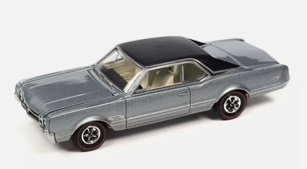 AW64402B-E - OLDSMOBILE 442 1966 Argento – In blister - 1