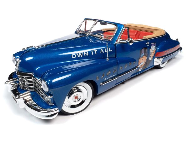 AMMAWSS136 - CADILLAC Cabriolet 1947 Blu MONOPOLY - 1