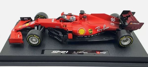 BUR16809SA - FERRARI F1 SF21 Squadra Scuderia #16 C.LECLERC - 1