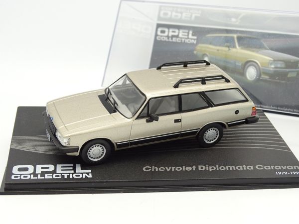 MAGODIPLOMATCAR - CHEVROLET Diplomata Caravan station wagon (Opel Record) 1979 / 1992 champagne metallizzato - 1