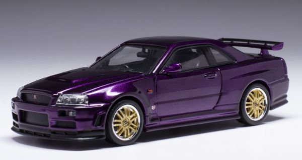 IXOCLC526N.22 - NISSAN Skyline GT-R R34 2002 Viola - 1