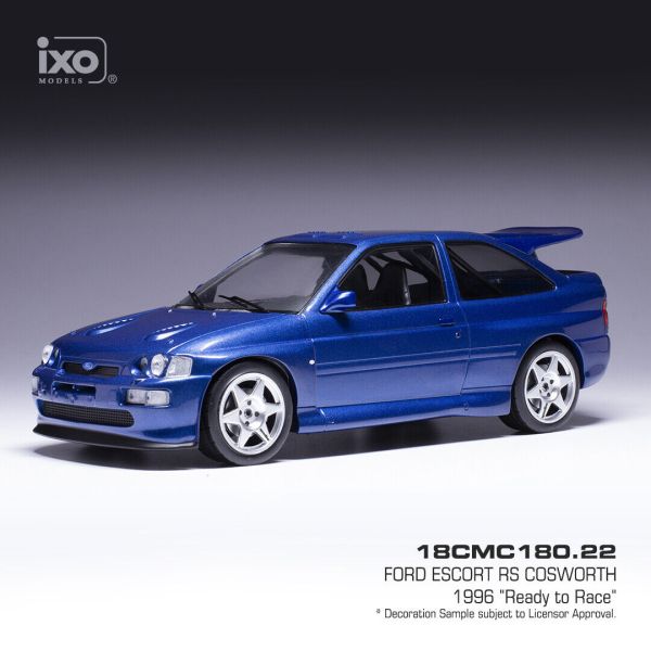 IXO18CMC180.22 - FORD Escort RS1 Cosworth 1996 blu metallizzato - 1